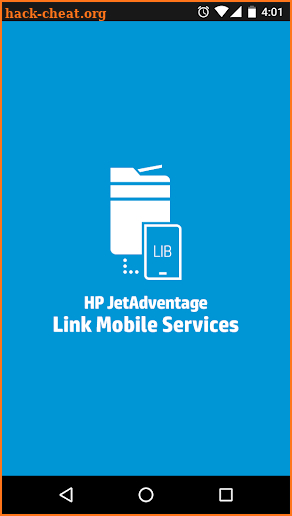 HP JetAdvantageLink Services screenshot