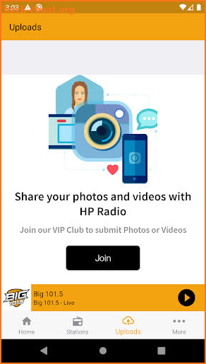 HP Radio screenshot