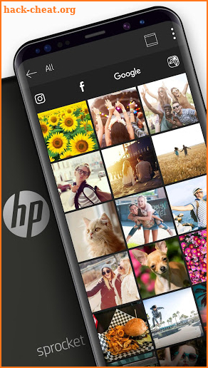 HP Sprocket screenshot