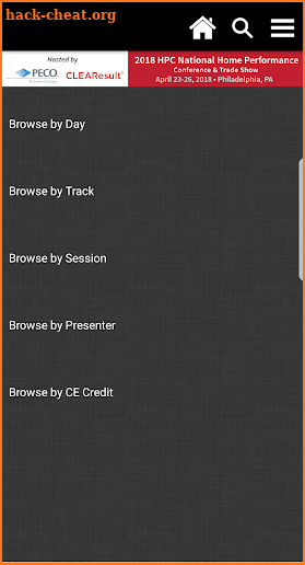 HPC Events screenshot