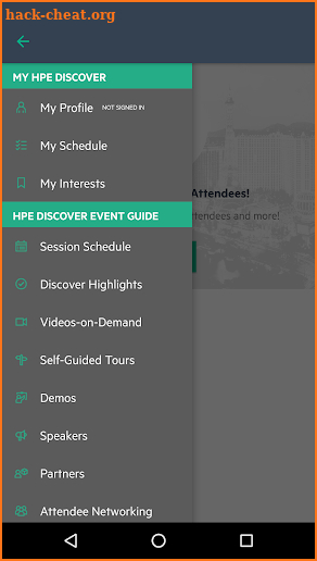 HPE Discover 2018 screenshot