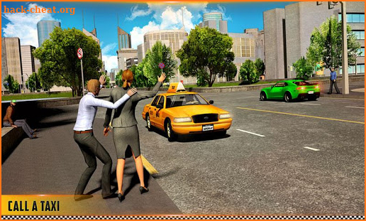 HQ Taxi Driving 3D screenshot