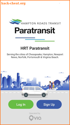 HRT Paratransit screenshot