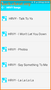 HRVY Music 2018 screenshot