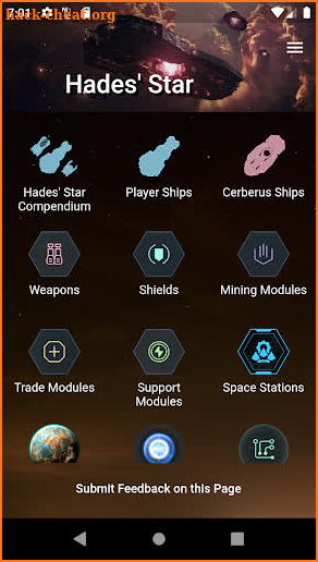 HS Compendium - Hades' Star Companion App screenshot
