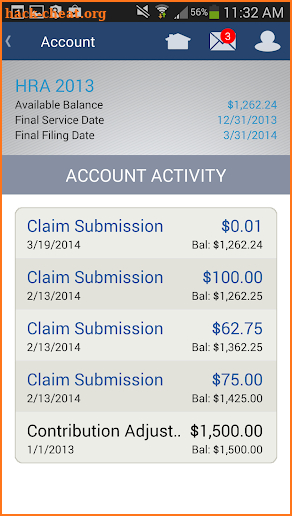 HSA Bank Mobile screenshot