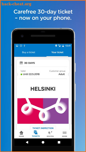 HSL - Tickets, route planner and information screenshot