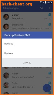 HTC Messages screenshot