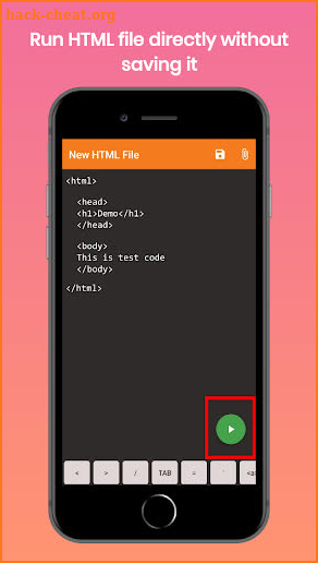 HTML Pad (Pro) screenshot