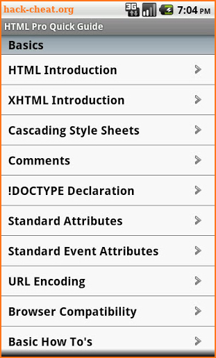 HTML Pro screenshot