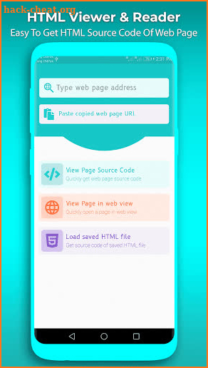 HTML Viewer & HTML Reader: HTML Source Code Viewer screenshot