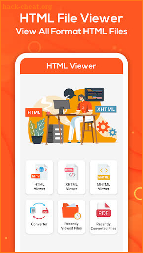 Html Viewer: Html Editor & PDF Converter App screenshot