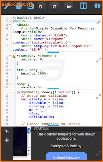 HTML5 Editor Deluxe screenshot