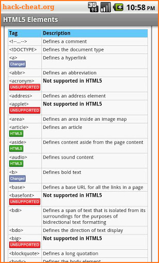 HTML5 Pro screenshot