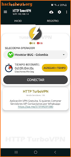 HTTP TurboVPN screenshot