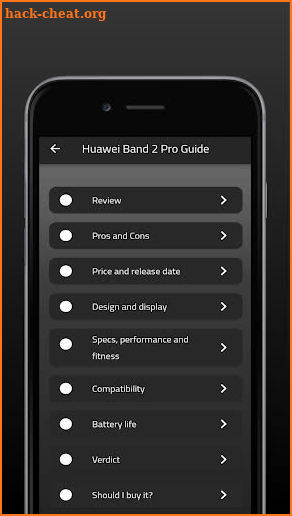 Huawei Band 2 Pro Guide screenshot