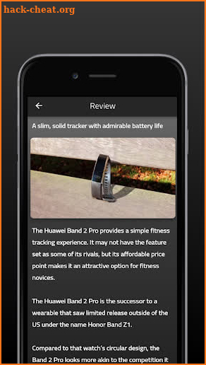 Huawei Band 2 Pro Guide screenshot