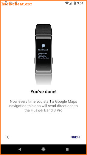 Huawei Band Maps: navigator for Huawei Band screenshot