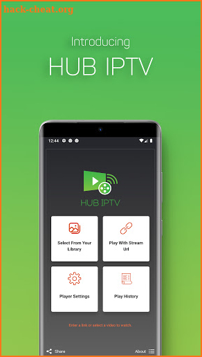 HUB IPTV screenshot