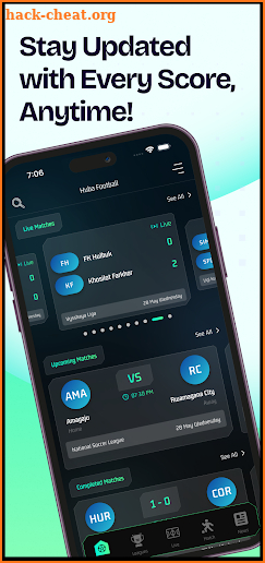 Huba Football screenshot