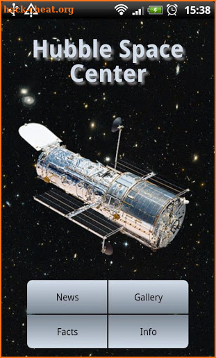 Hubble Space Center screenshot