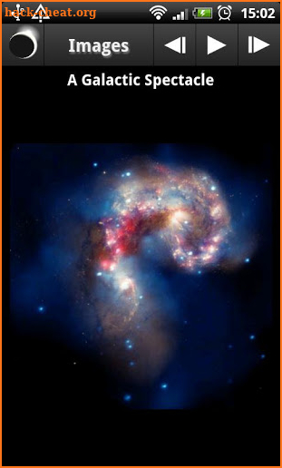 Hubble Space Center screenshot