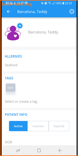 HubChart™ Chronic Care Mgt screenshot