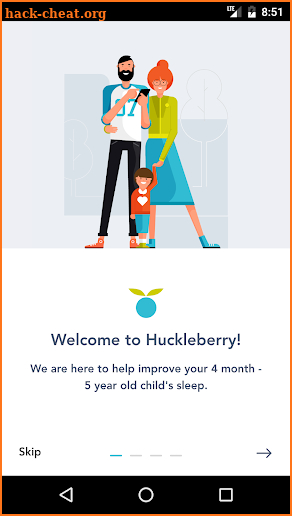 Huckleberry: Baby & Child Sleep Improvement screenshot
