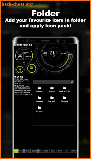 HUD Launcher -- Aris Theme screenshot