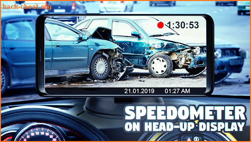 HUD speedometer (Head-up display) screenshot