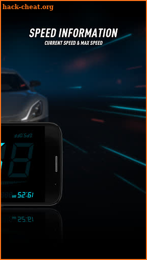 HUD Speedometer to Monitor Speed and Mileage screenshot