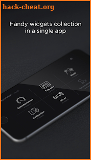 HUD Widgets — Driving widgets with HUD mode screenshot