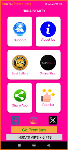 Huda Beauty & Skin Care Store screenshot