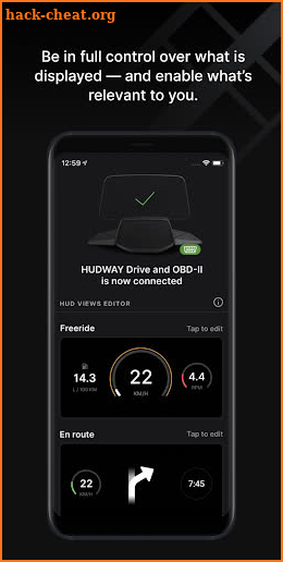 HUDWAY Drive: HUD for any car screenshot