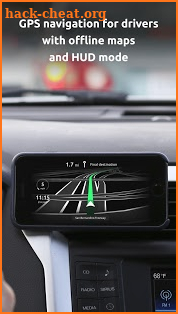 HUDWAY Go — GPS Navigation & Maps with HUD screenshot