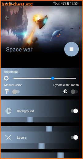 Hue In Space screenshot