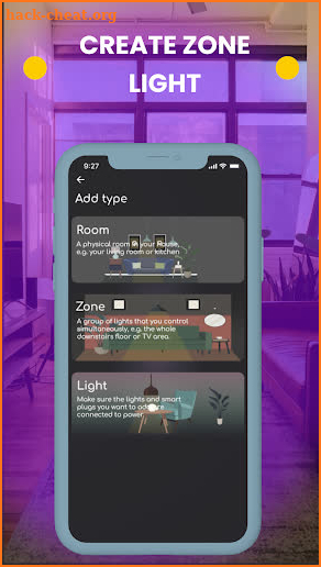 Hue Lights App Controller screenshot