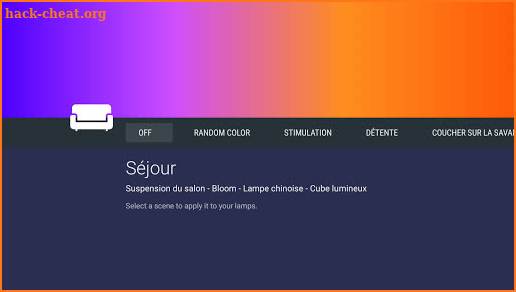 Hue TV box screenshot