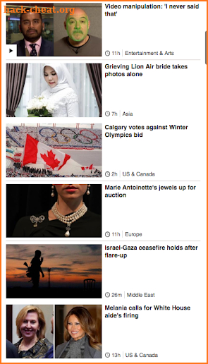 Huffington Post News screenshot