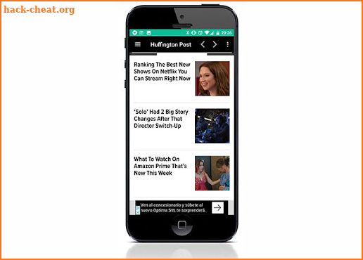 Huffington Post US Breaking News and World News screenshot