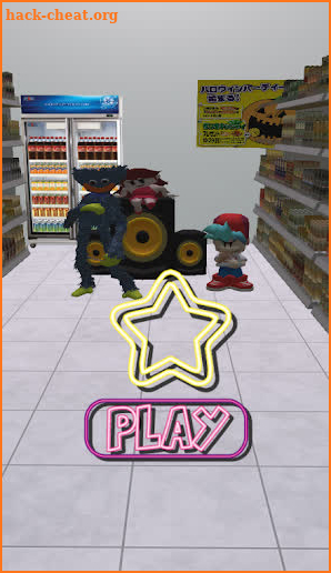 Huggy in FNF poppy playtime screenshot
