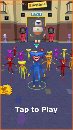Huggy Squid Challenge playtime screenshot