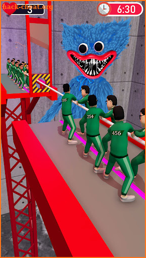 Huggy Squid Race 3D screenshot