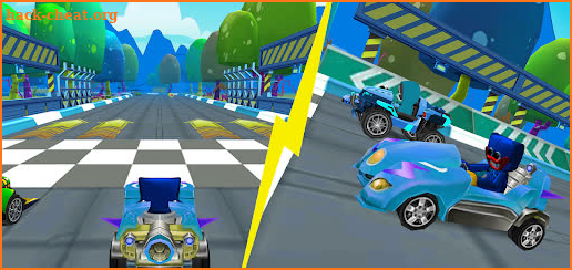 Huggy Subway Rush Kart Racing screenshot
