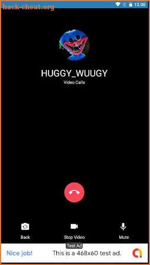 huggy wuggy  chat & video call screenshot