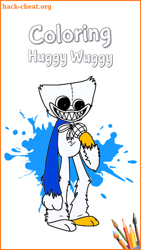 Huggy Wuggy Coloring Playtime screenshot