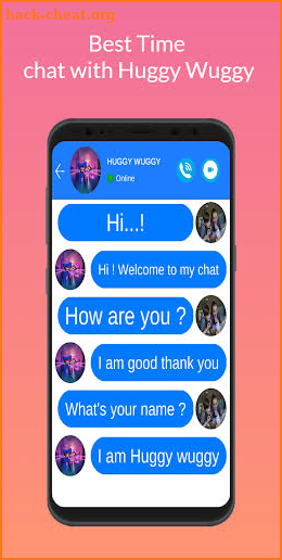 Huggy Wuggy Fake Video Call screenshot