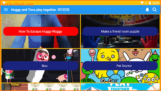 Huggy Wuggy Guide screenshot