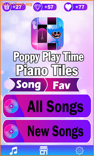 Huggy Wuggy Piano Tiles screenshot