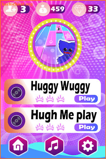 Huggy Wuggy Play Piano Tiles screenshot
